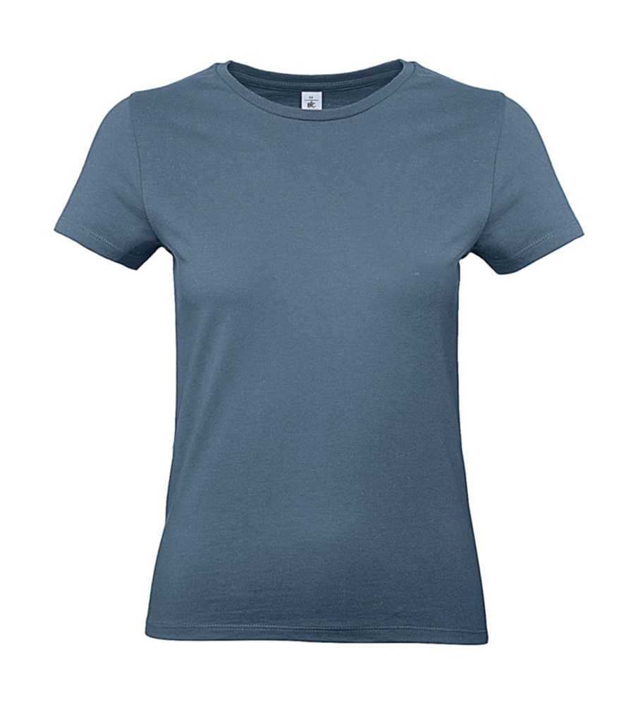 #E190 /women T-Shirt - Stone blue