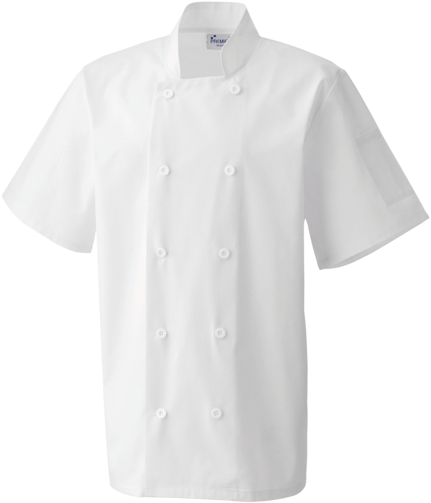 PR656 - Short Sleeve Chefs Jacket