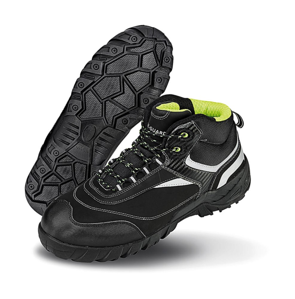 Blackwatch Safety Boot - Black/Silver