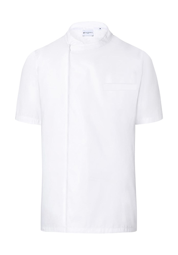 Chef's Shirt Basic Short Sleeve - White