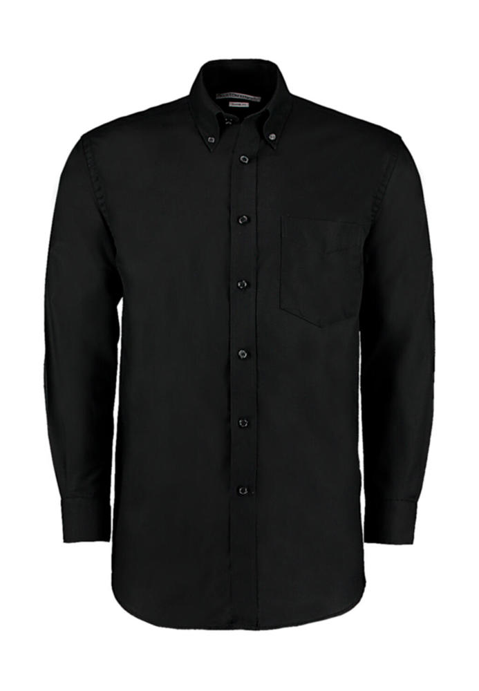 Classic Fit Workwear Oxford Shirt - Black