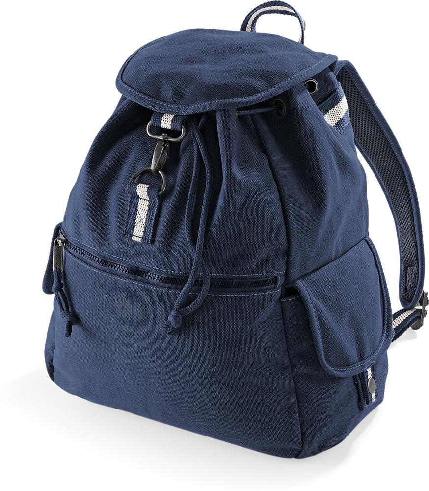 QD612 - Vintage canvas rugzak
