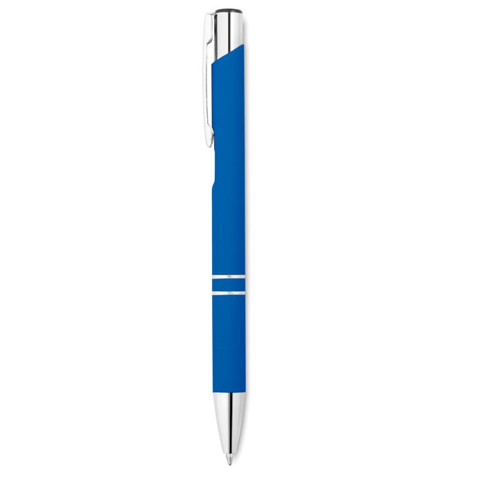AOSTA - Aluminium balpen - Royal Blauw