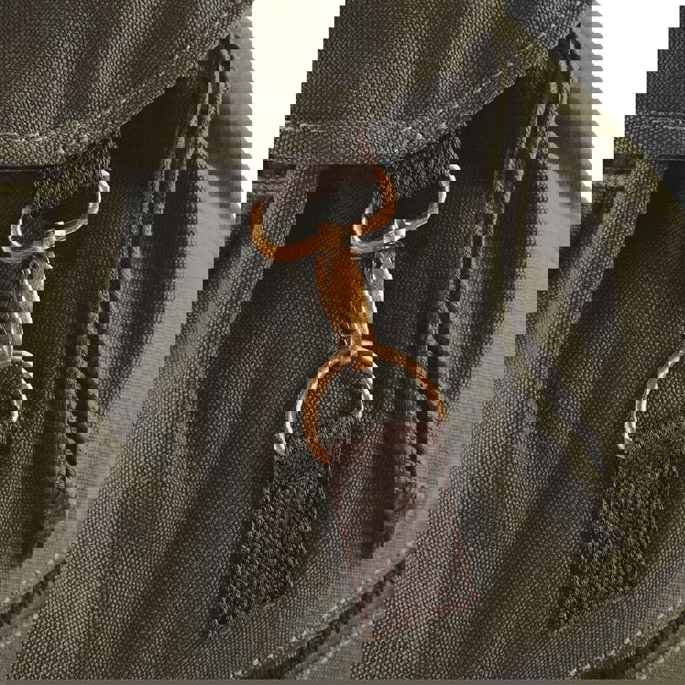 QD612 - Vintage canvas rugzak