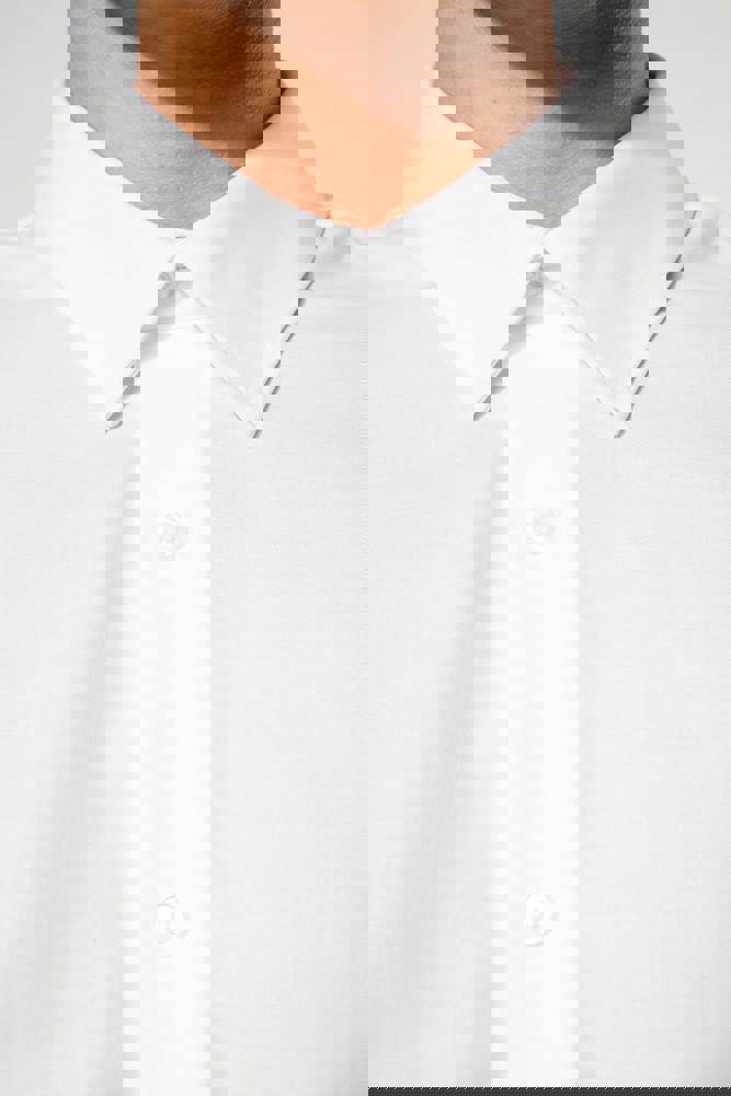 K522C - Getailleerd heren non-iron overhemd lange mouwen