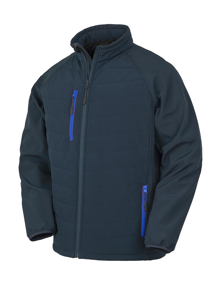 Compass Padded Softshell - Navy/Royal