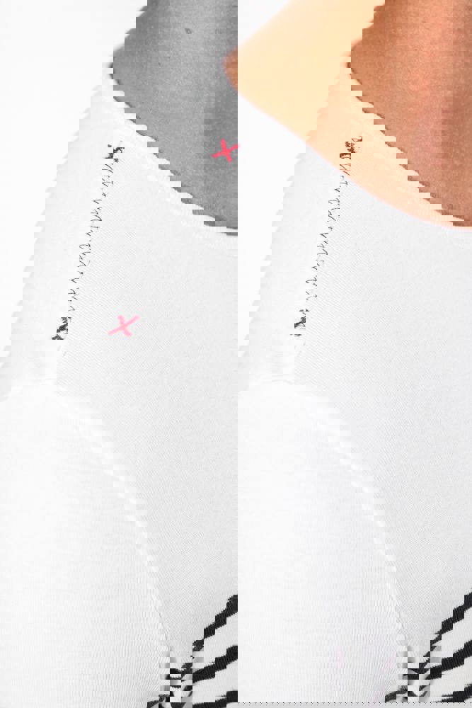 K366 - Gestreept heren-t-shirt lange mouwen