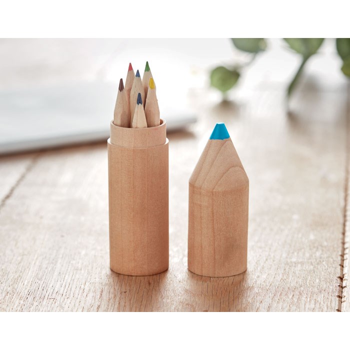 PETIT COLORET - Kleurpotloodjes in houder