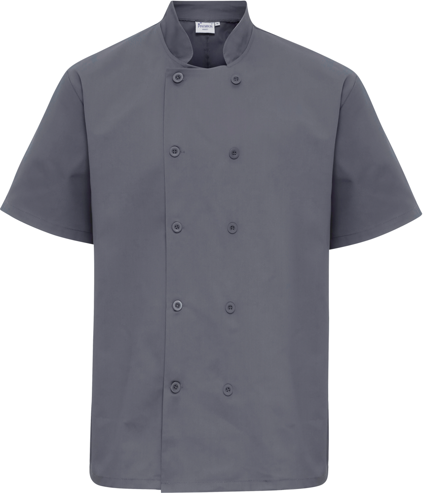 PR656 - Short Sleeve Chefs Jacket