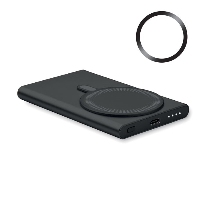 PAWTT - Draadloze oplader powerbank - Zwart