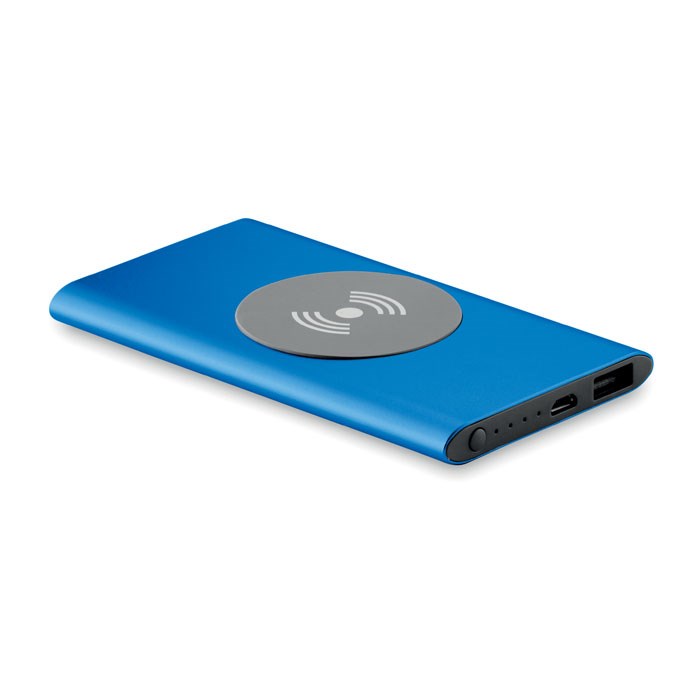 POWER&WIRELESS - Draadloze powerbank - Royal Blauw